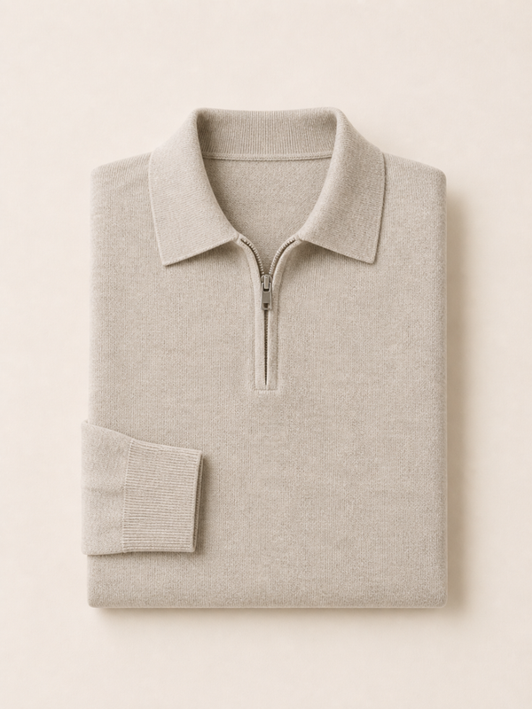 Polo en maille fine