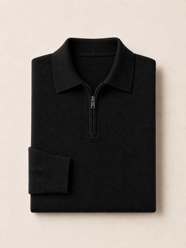 Polo en maille fine
