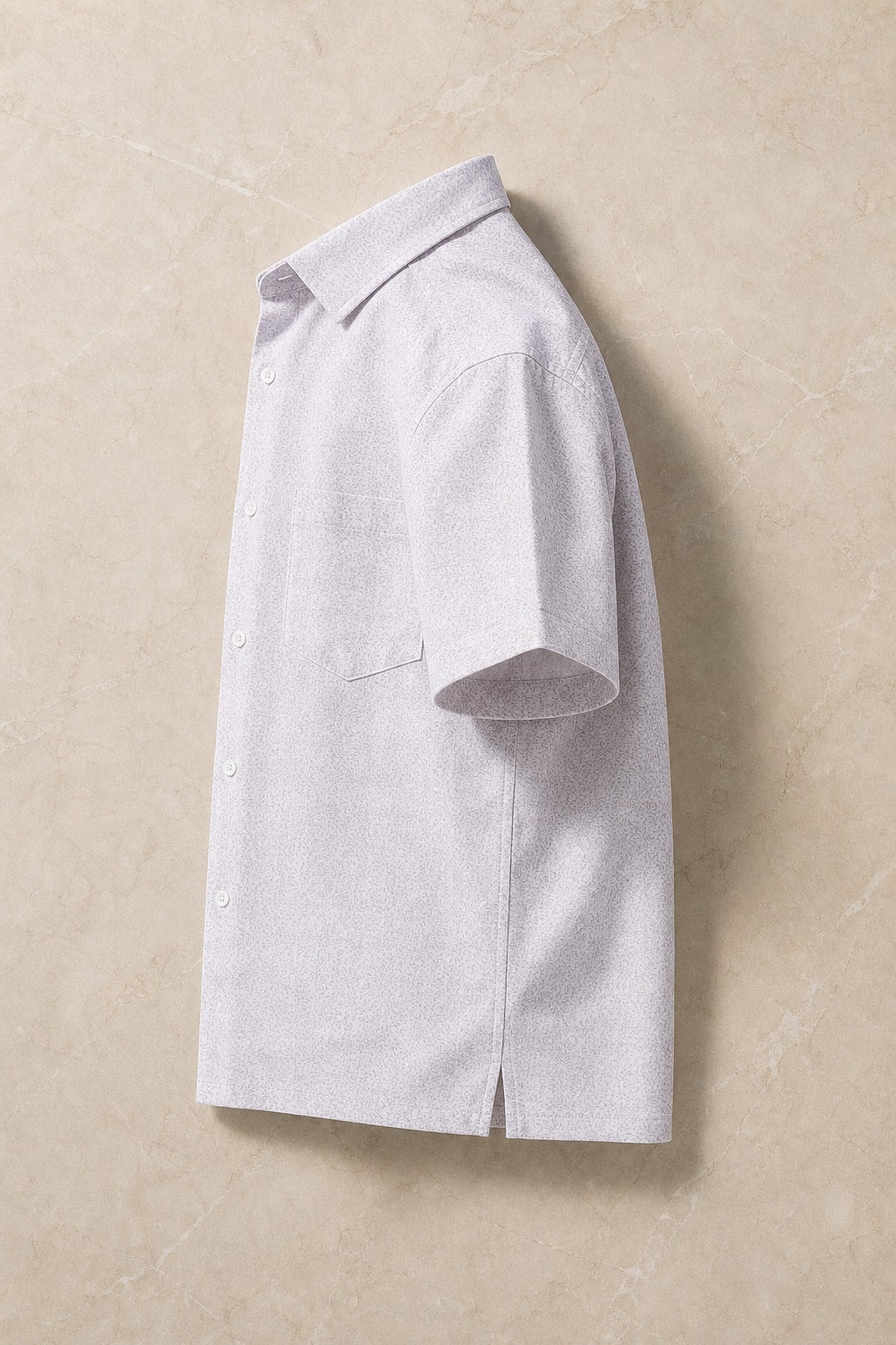 Chemisette Manches Courtes Motif Jacquard — vue 2