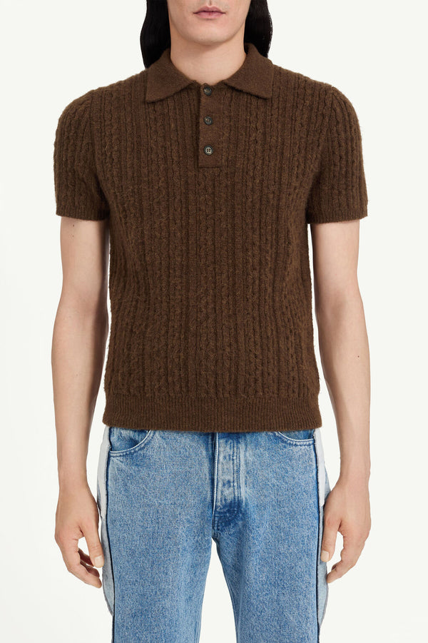 polo marron